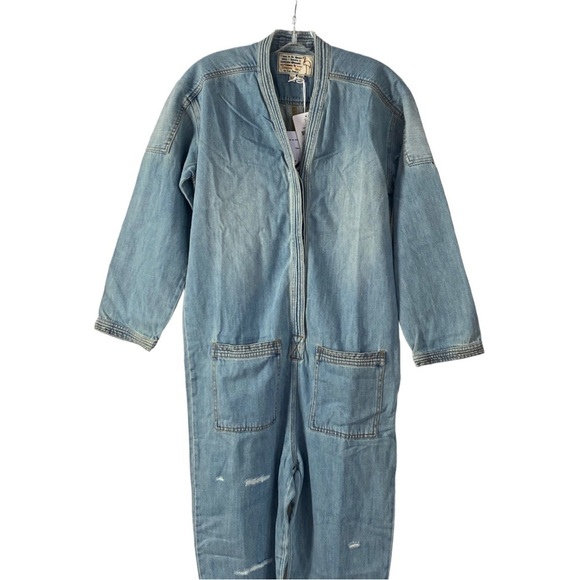 NWT Sandrine Rose x Free People Kimono jumpsuit - Picture 3 of 15